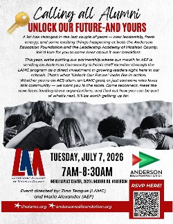 Unlock Our Future: AEF-LAMC Alumni Breakfast